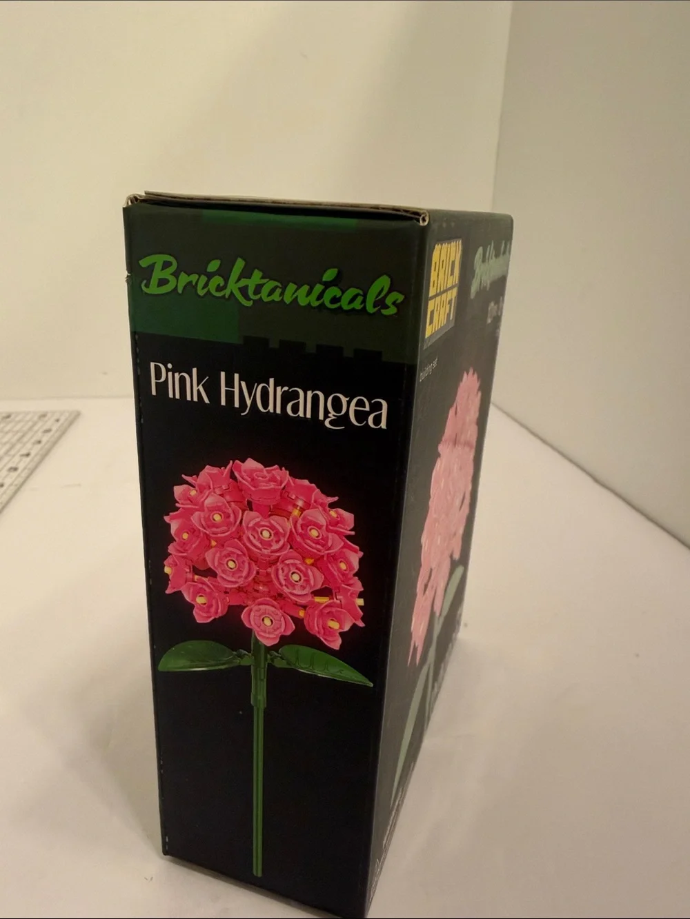 Brick Craft Bricktanicals Pink Hydrangea Faux Floral Building Set